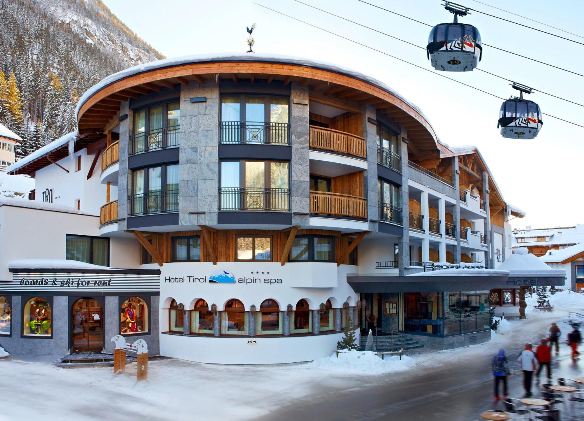 Hotel Tirol Ишгль Экстерьер фото